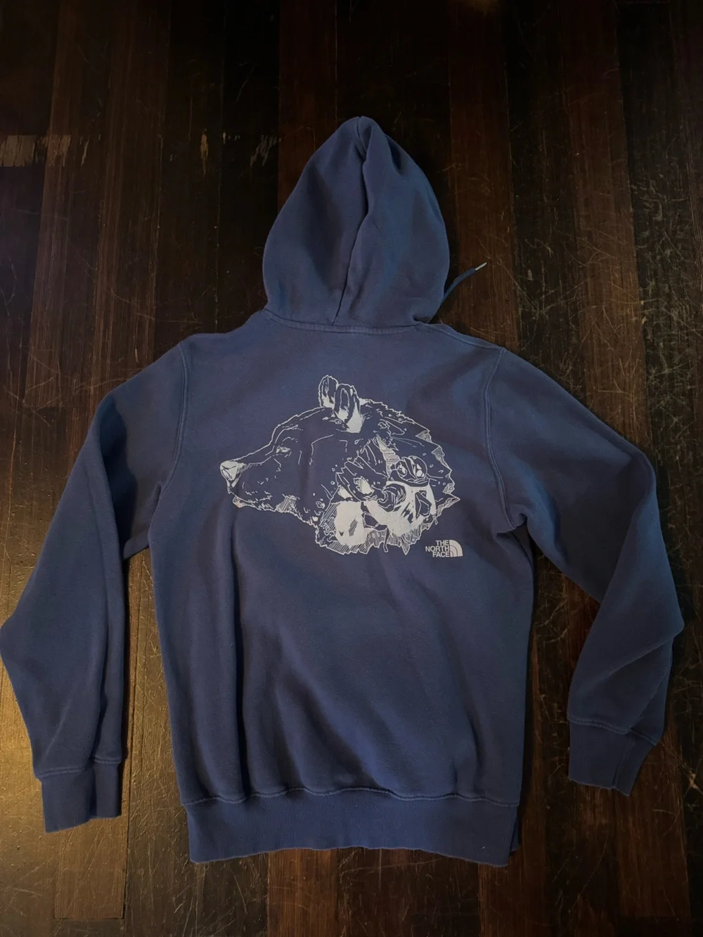 The North Face Men's Navy Blue Pullover Hoodie Steamboat Springs